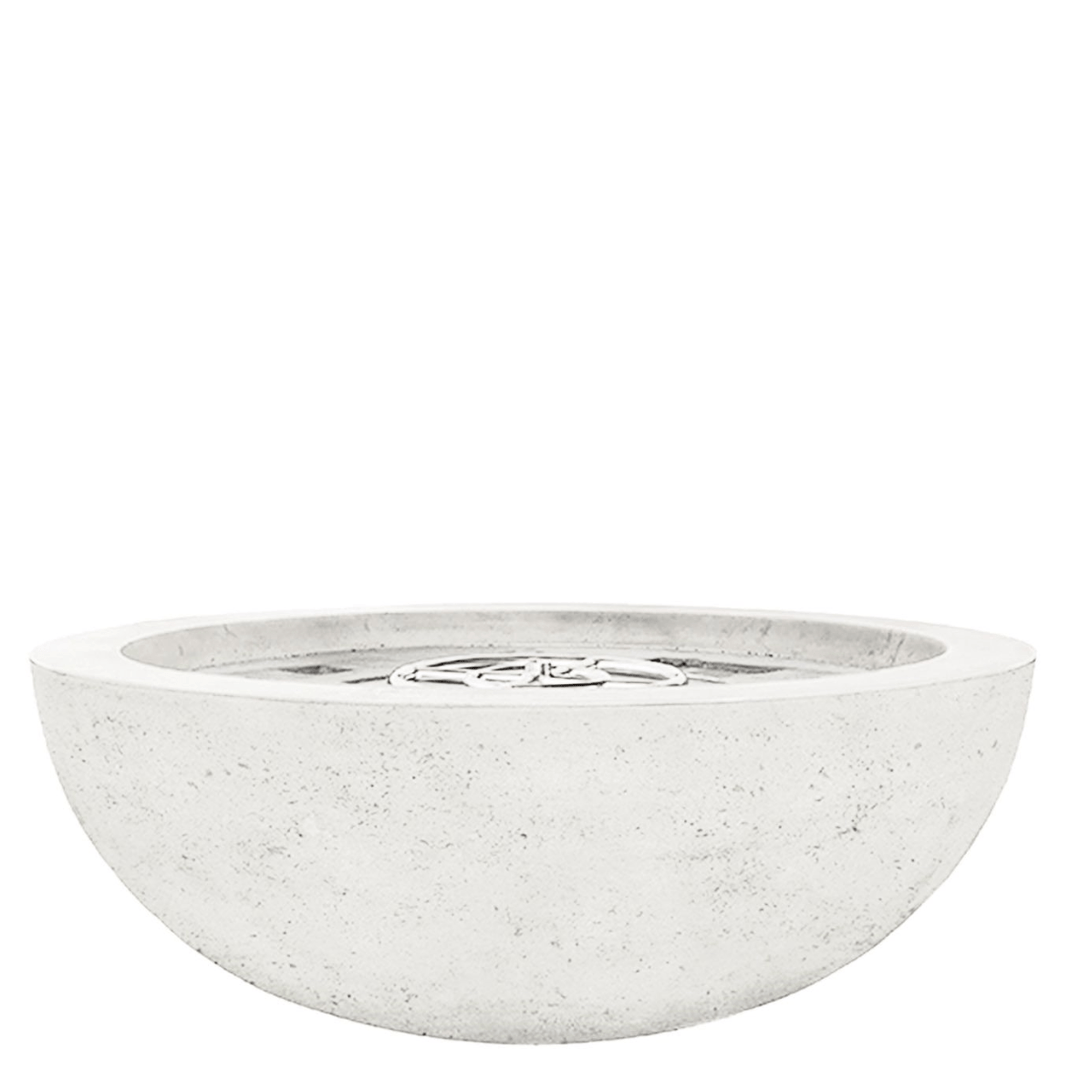 Prism Hardscapes Moderno 4 | 48" Concrete Fire Bowl - Outdoor Fire and Patio
