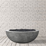 Load image into Gallery viewer, Prism Hardscapes Moderno 4 | 48" Concrete Fire Bowl - Outdoor Fire and Patio