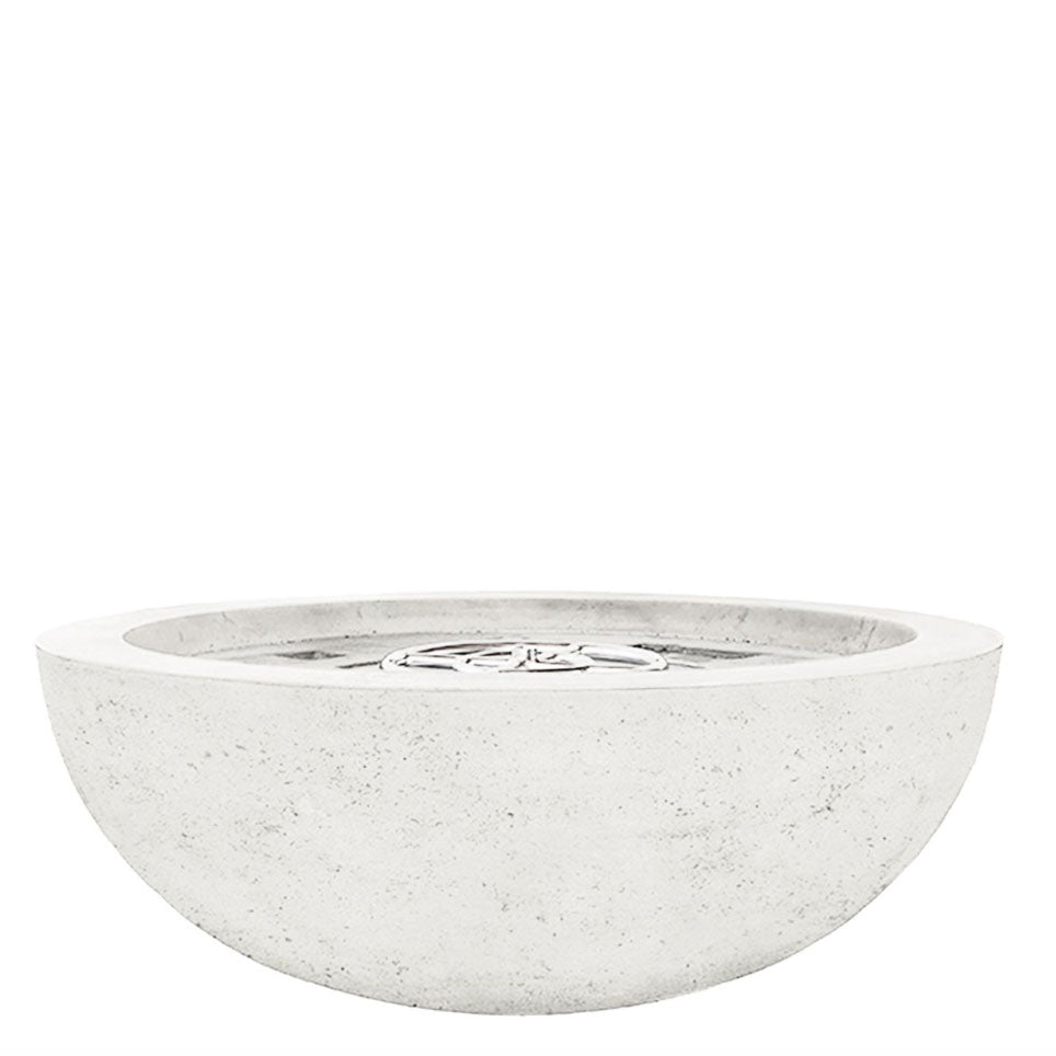 Prism Hardscapes Moderno 5 | 36" Concrete Fire Bowl - Outdoor Fire and Patio