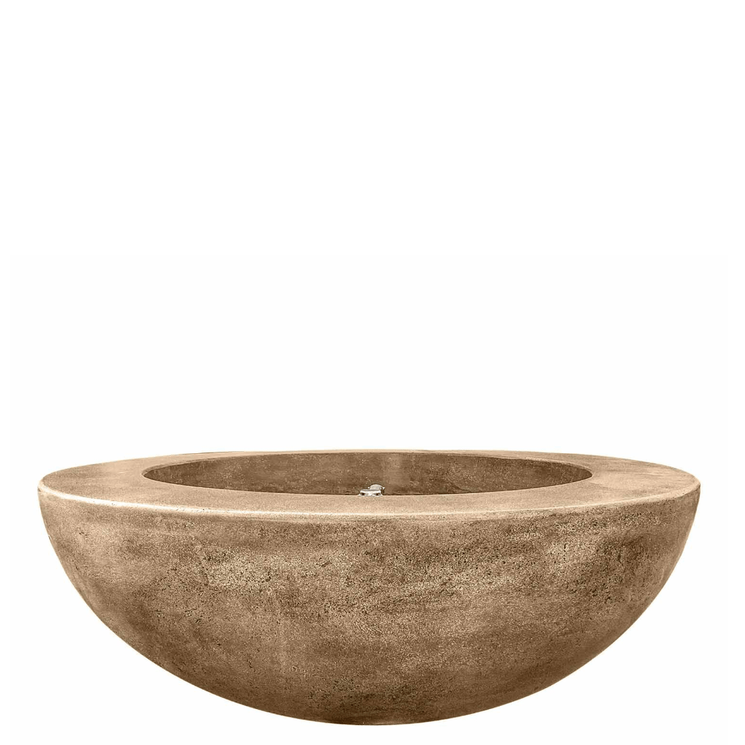 Prism Hardscapes Moderno 5 | 36" Concrete Fire Bowl - Outdoor Fire and Patio