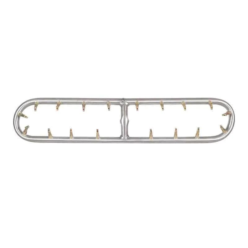 Racetrack Stainless Steel Bullet Burner - Outdoor Fire and Patio