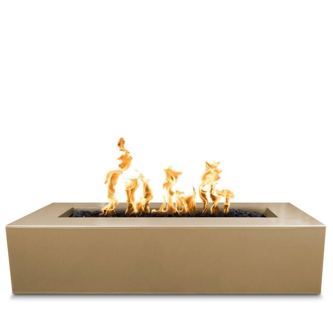 Regal Rectangular Fire Pit Table - Outdoor Fire and Patio