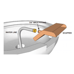 Load image into Gallery viewer, ROMA 24" Concrete Fire &amp; Water Bowl - Outdoor Fire and Patio