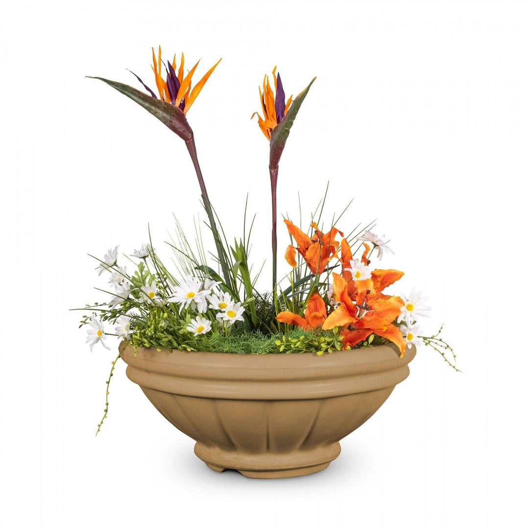 ROMA 24" Concrete Planter Bowl - Outdoor Fire and Patio