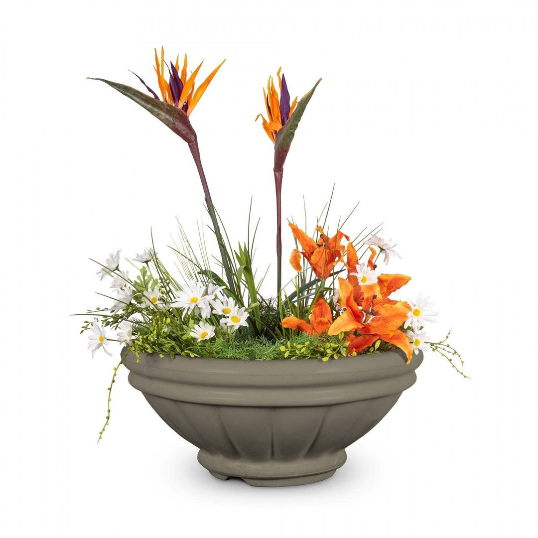 ROMA 24" Concrete Planter Bowl - Outdoor Fire and Patio