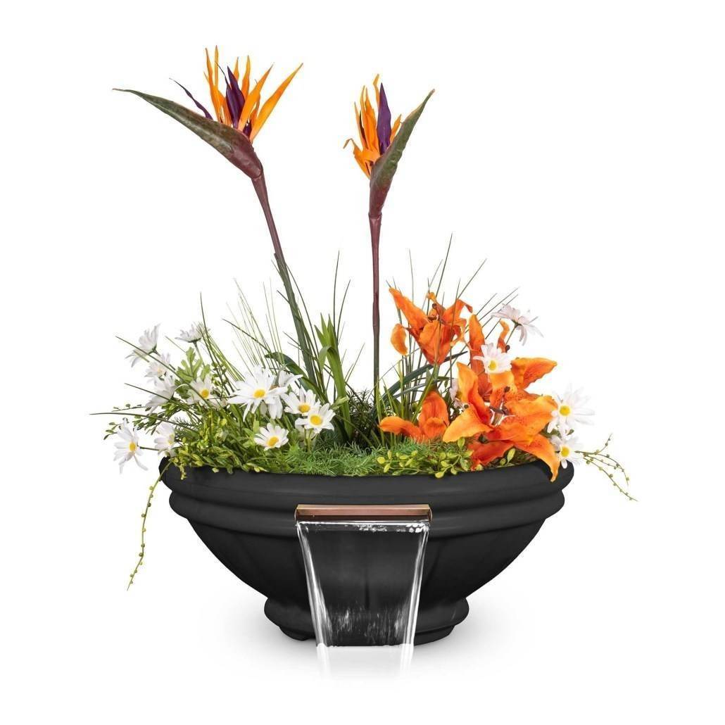 ROMA 24" CONCRETE Planter & Water Bowl - Outdoor Fire and Patio