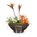 Load image into Gallery viewer, ROMA 24" CONCRETE Planter &amp; Water Bowl - Outdoor Fire and Patio