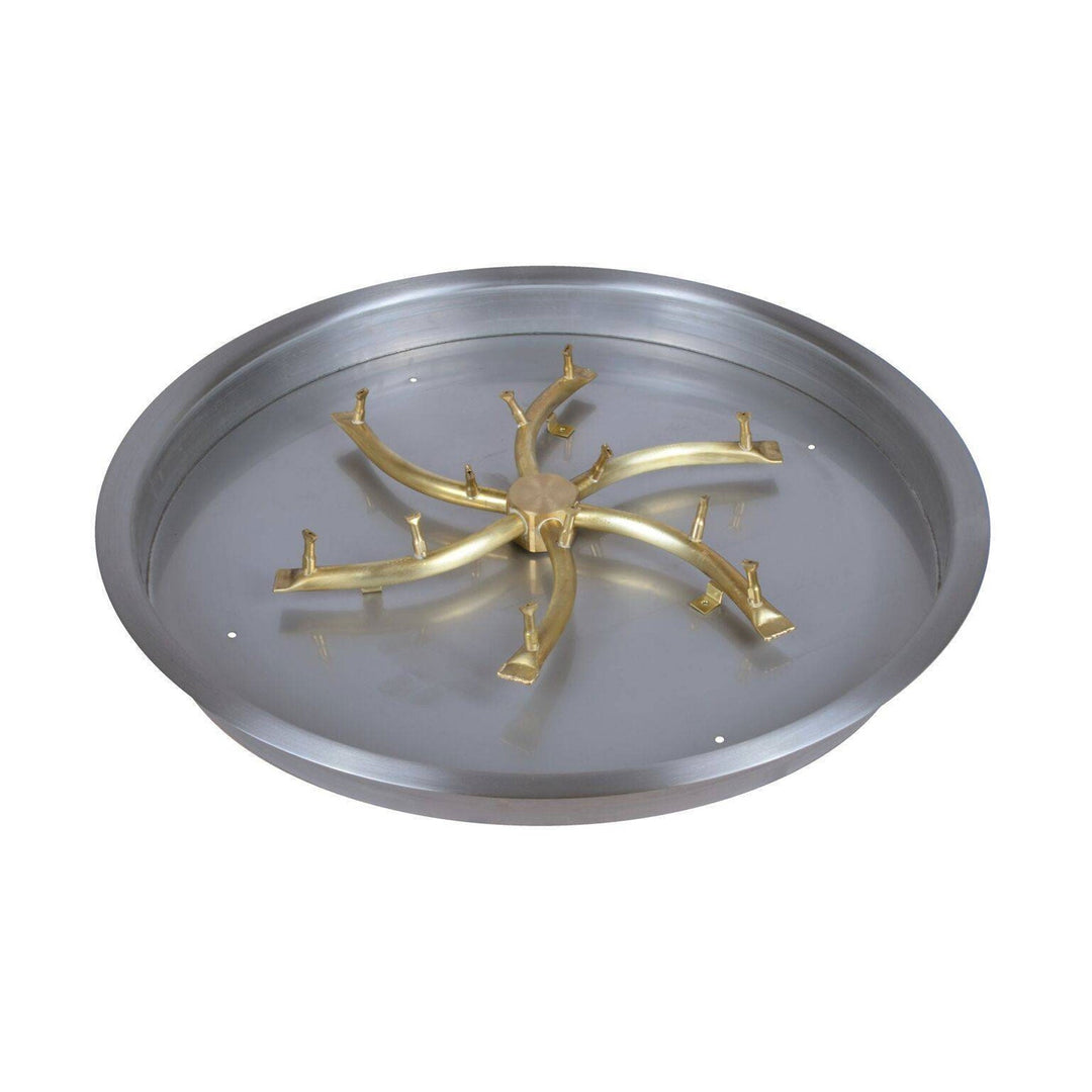 Round Drop in Pan w/ Bullet Burner - (13" - 43") - Outdoor Fire and Patio