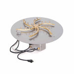 Load image into Gallery viewer, Round Flat Pan w/ Bullet Burner (18" - 60") - Outdoor Fire and Patio