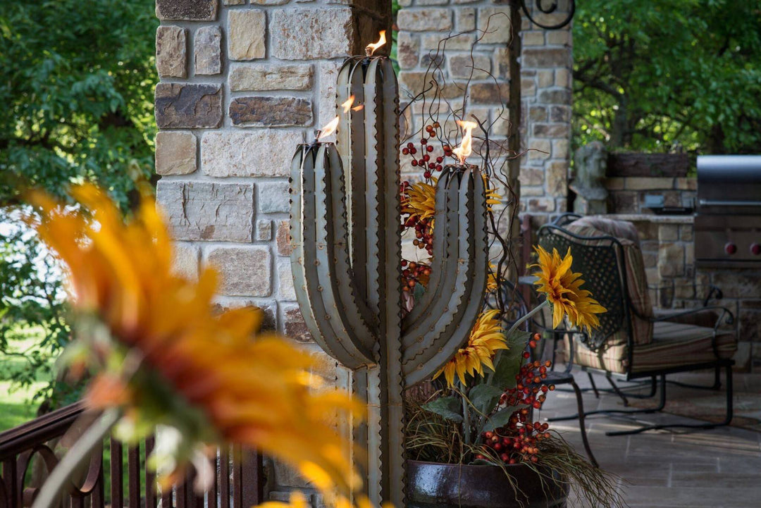Cactus Torch 5' - Outdoor Fire and Patio