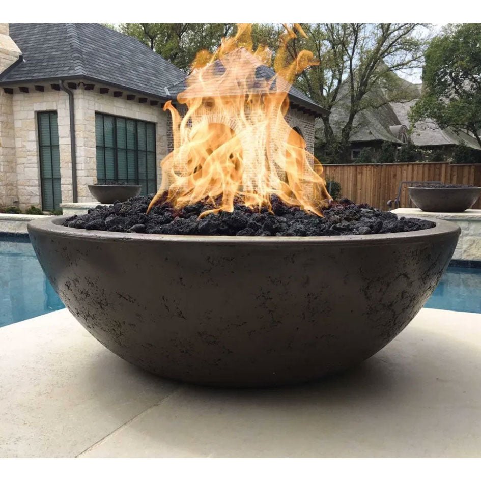 Sedona Concrete Fire Bowl - Outdoor Fire and Patio