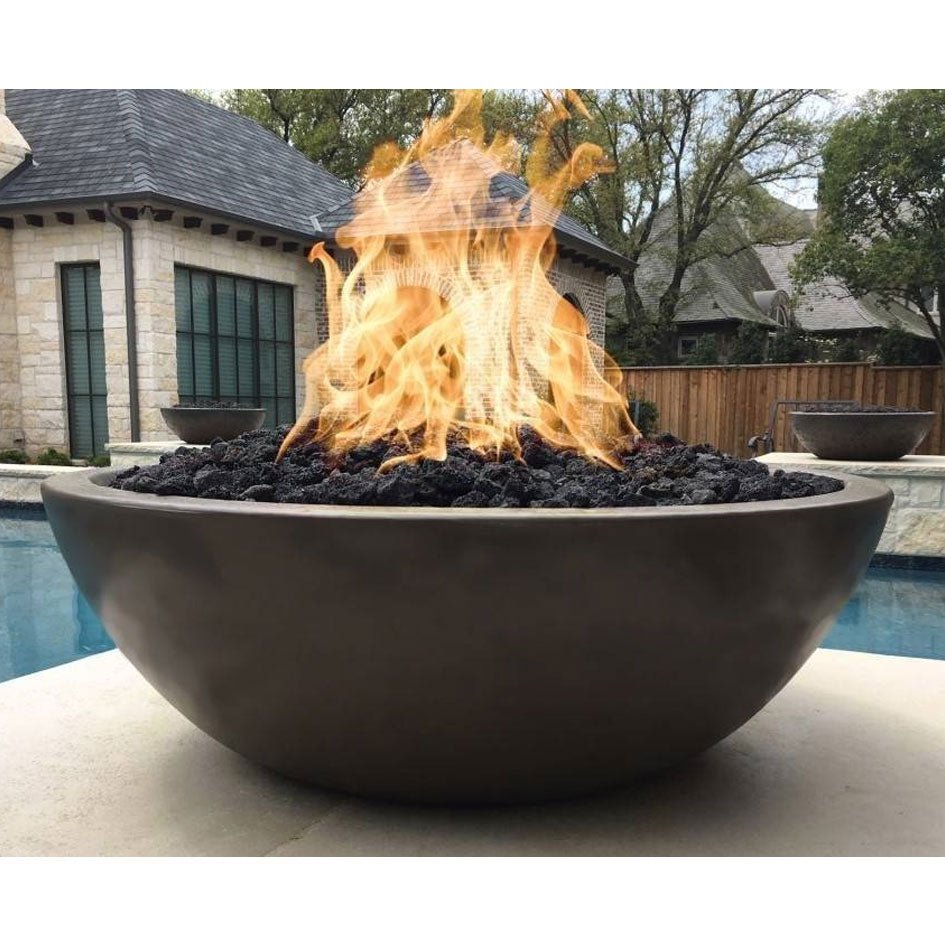 Sedona Concrete Fire Bowl - Outdoor Fire and Patio