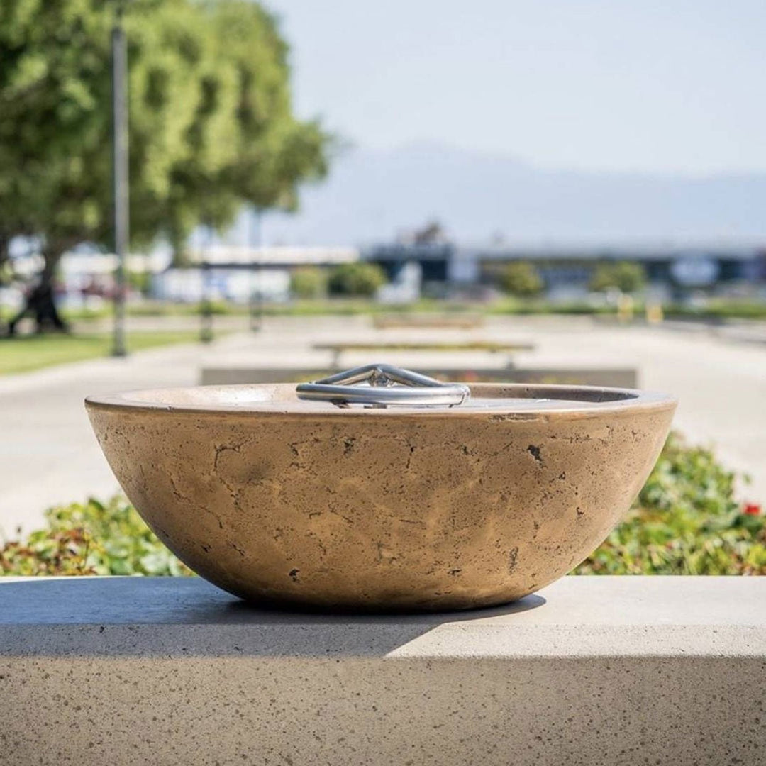 Sedona Concrete Fire Bowl - Outdoor Fire and Patio