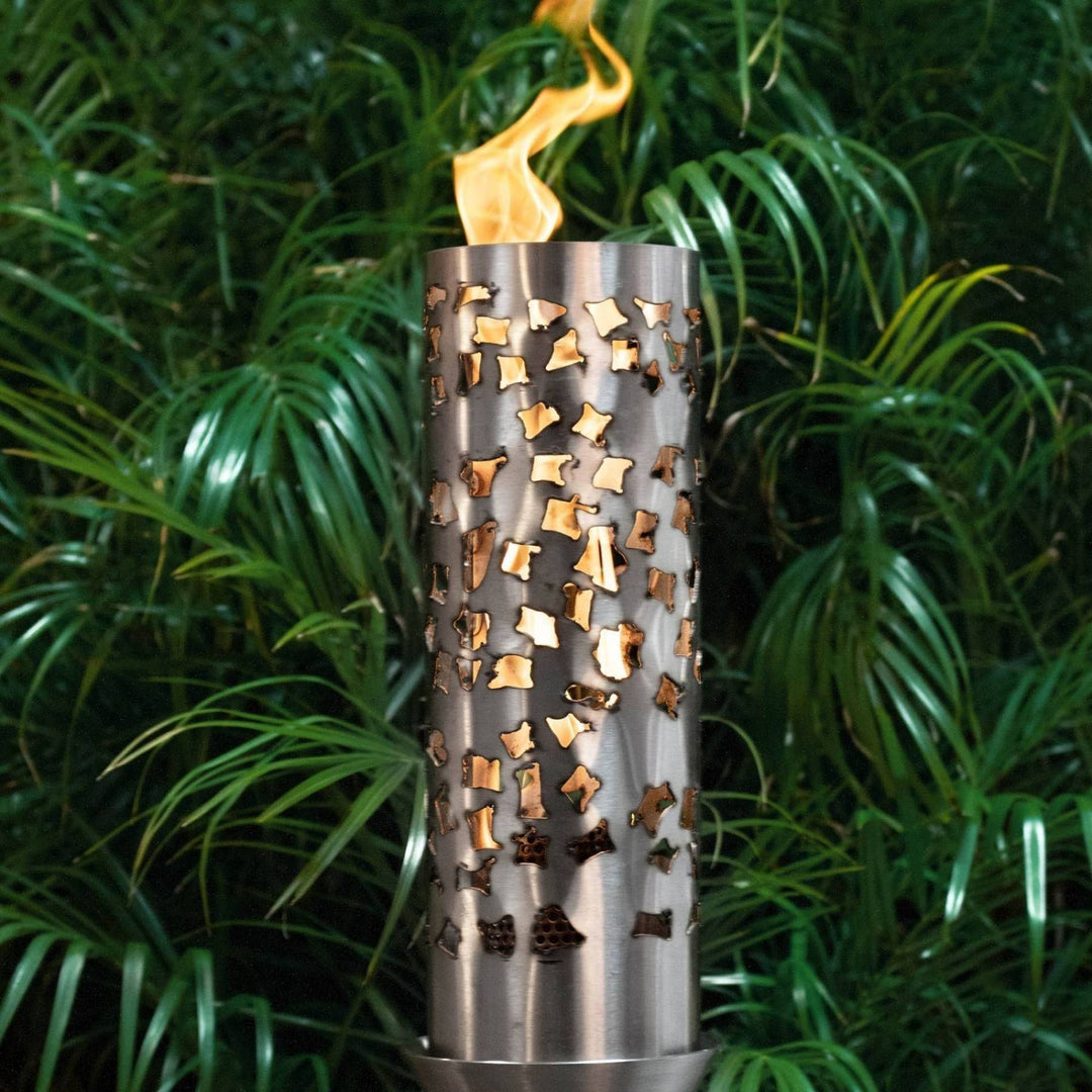 Shotgun Gas Tiki Top Torch - Outdoor Fire and Patio