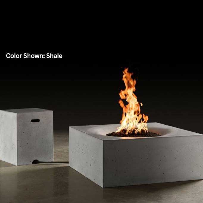 Slick Rock Concrete 36" Horizon Fire Table - Outdoor Fire and Patio
