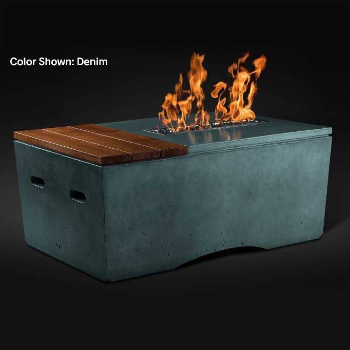 Slick Rock Concrete 48" Oasis Fire Table - Outdoor Fire and Patio