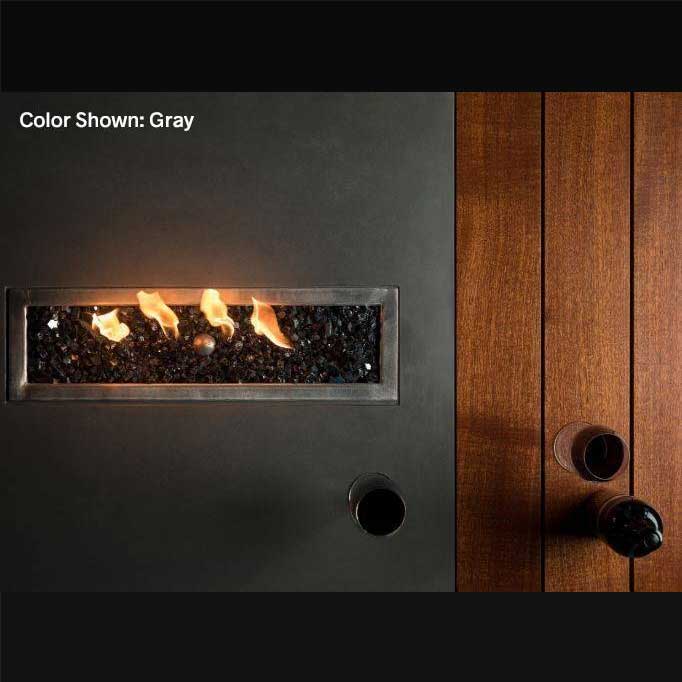 Slick Rock Concrete 48" Oasis Fire Table - Outdoor Fire and Patio