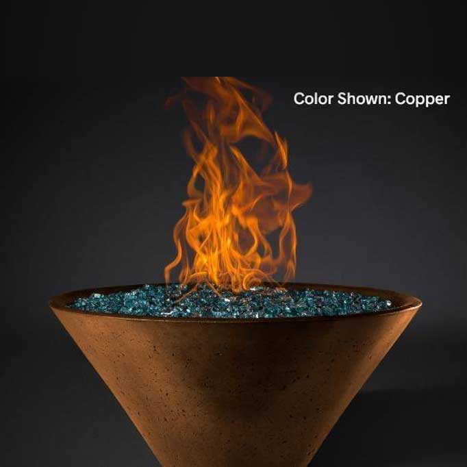 Slick Rock Concrete - Cascade Fire & Water Bowl - Outdoor Fire and Patio