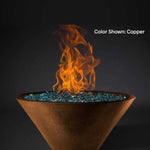 Load image into Gallery viewer, Slick Rock Concrete - Cascade Fire &amp; Water Bowl - Outdoor Fire and Patio