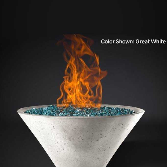 Slick Rock Concrete - Cascade Fire & Water Bowl - Outdoor Fire and Patio