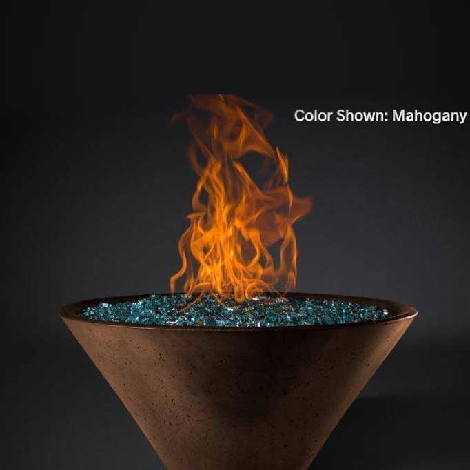 Slick Rock Concrete - Cascade Fire & Water Bowl - Outdoor Fire and Patio