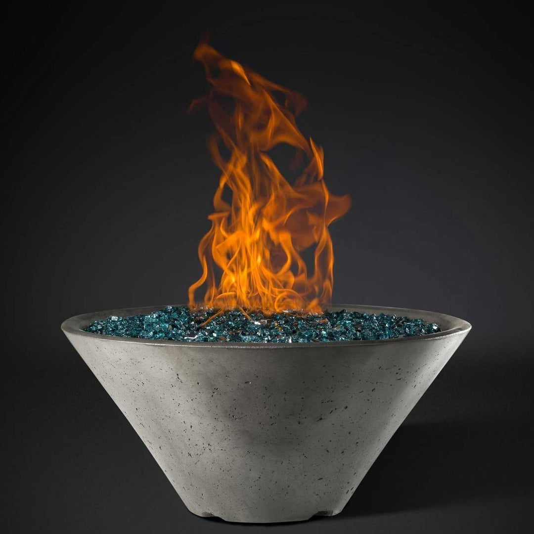 Slick Rock Concrete - Cascade Fire & Water Bowl - Outdoor Fire and Patio