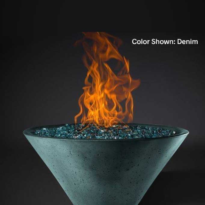 Slick Rock Concrete - Cascade Fire & Water Bowl - Outdoor Fire and Patio