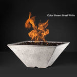 Load image into Gallery viewer, Slick Rock Concrete Cascade Fire &amp; Water Bowl Square - Outdoor Fire and Patio