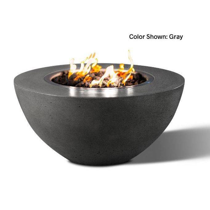 Slick Rock Concrete Fire Bowl 34" Oasis - Outdoor Fire and Patio