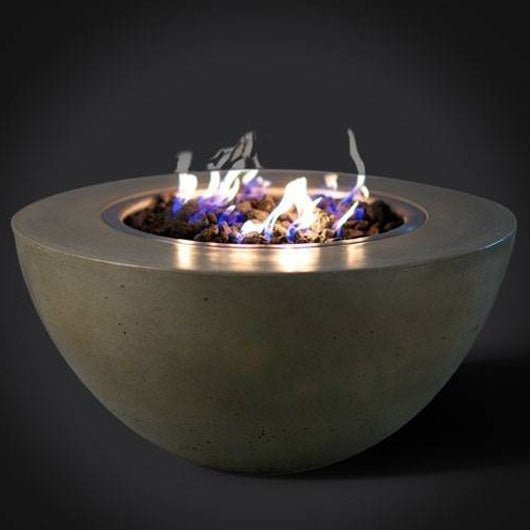 Slick Rock Concrete Fire Bowl 34" Oasis - Outdoor Fire and Patio