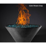 Load image into Gallery viewer, Slick Rock Concrete Fire Bowl - Ridgeline Conical - Outdoor Fire and Patio