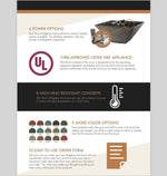 Load image into Gallery viewer, Slick Rock Concrete Fire Bowl - Ridgeline Square - Outdoor Fire and Patio