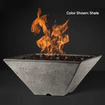 Load image into Gallery viewer, Slick Rock Concrete Fire Bowl - Ridgeline Square - Outdoor Fire and Patio