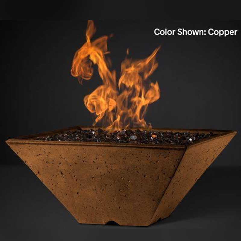 Slick Rock Concrete Fire Bowl - Ridgeline Square - Outdoor Fire and Patio