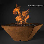 Load image into Gallery viewer, Slick Rock Concrete Fire Bowl - Ridgeline Square - Outdoor Fire and Patio