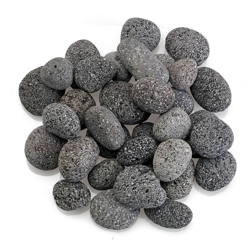 Small Tumbled Lava Stone (1/2" - 1") - 10 lb. Bag - Outdoor Fire and Patio
