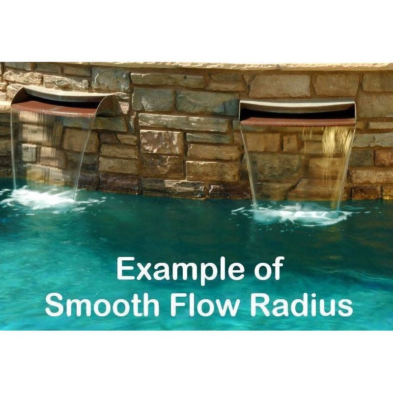 Smooth Flow Radius Scupper