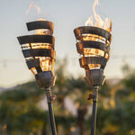 Load image into Gallery viewer, Spiral Gas Tiki Torch - Outdoor Fire and Patio