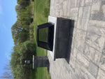 Load image into Gallery viewer, Square Fire Pit Screen with Hinged Door - Carbon Steel