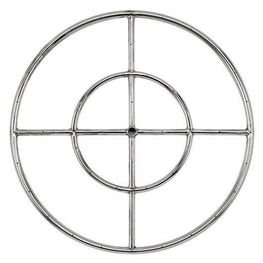 American Fire Glass Gas Fire Rings 6"-48" | Starting at