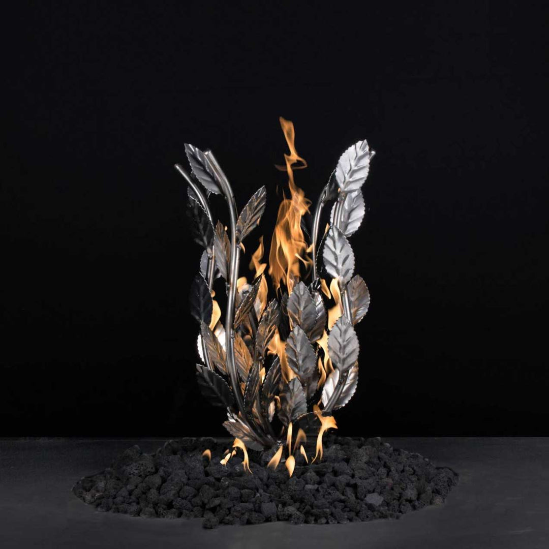 Stainless Steel Burning Bush Ornament - Outdoor Fire and Patio