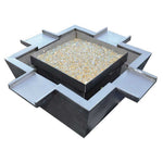 Load image into Gallery viewer, Stainless Steel Fire &amp; Water Bowl w/ 4 Scuppers - Outdoor Fire and Patio