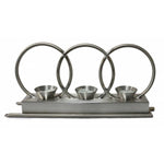 Load image into Gallery viewer, Stainless Steel Treble Fire Rings - Includes Burner - Outdoor Fire and Patio