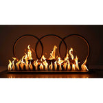 Load image into Gallery viewer, Stainless Steel Treble Fire Rings - Includes Burner - Outdoor Fire and Patio