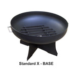 Load image into Gallery viewer, Round Steel Wood Fire Pit with Grate