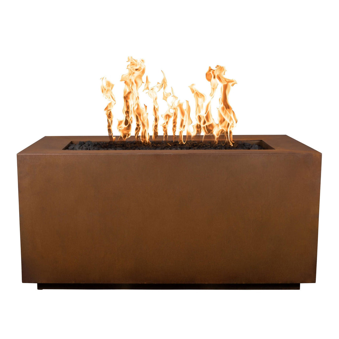 Steel Fire Pit Table - Alpine Corten | Starting at - Outdoor Fire and Patio
