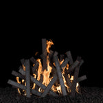 Load image into Gallery viewer, Steel Timber Ornament - Sets Over Existing Burner - Outdoor Fire and Patio