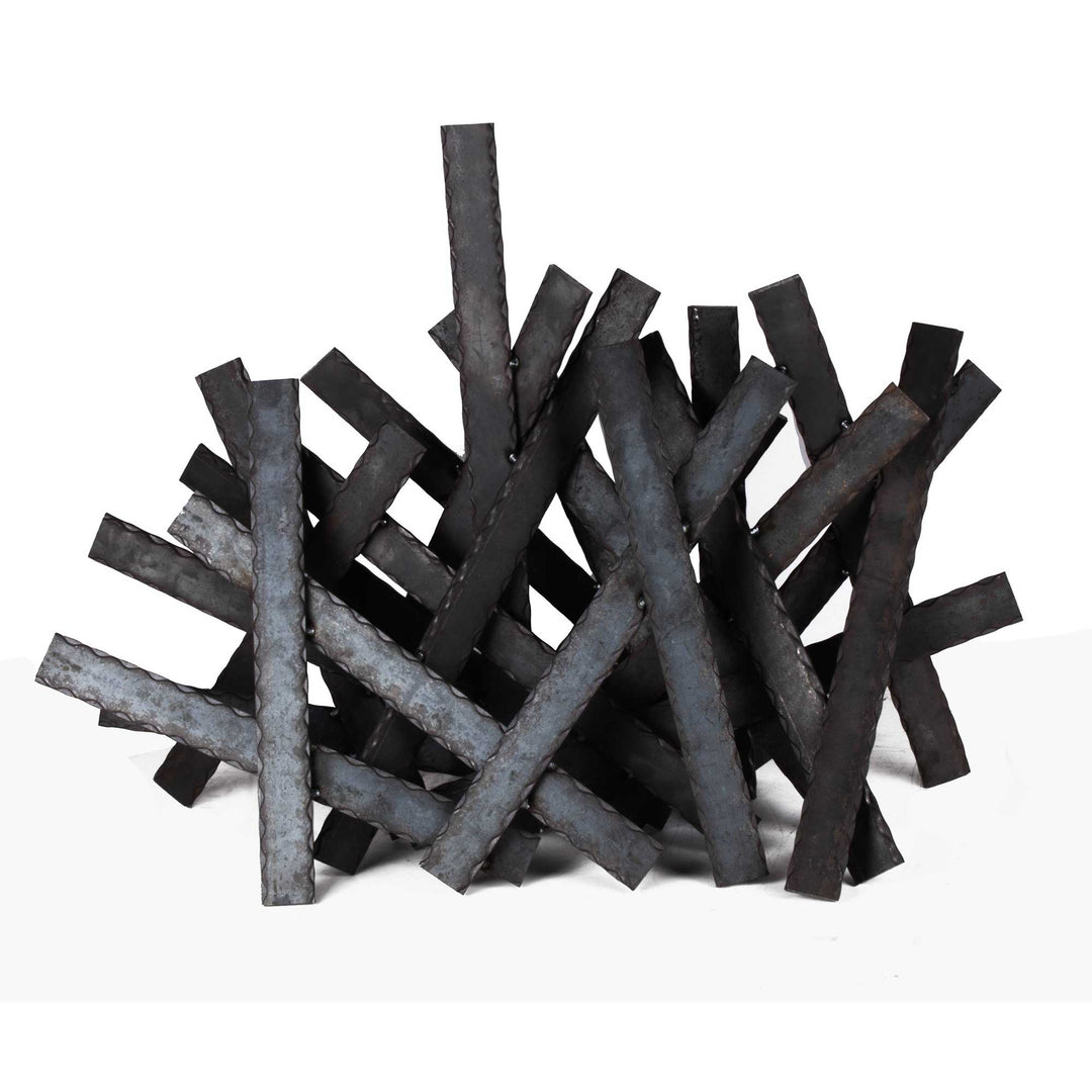 Steel Timber Ornament - Sets Over Existing Burner - Outdoor Fire and Patio