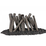 Load image into Gallery viewer, Steel Upright Logs - Sets Over Existing Burner - Outdoor Fire and Patio