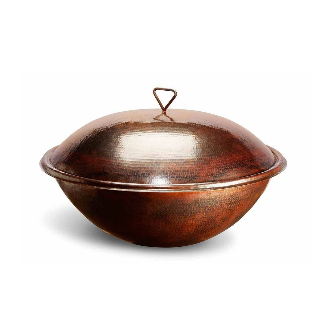 HPC Tempe Copper Fire and Water Bowl 31"